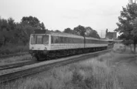 Class 117 DMU at Water Orton