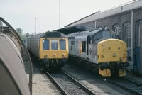 Class 117 DMU at St Blazey