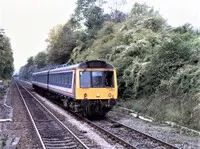 Class 117 DMU at Betchworth