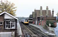 Class 117 DMU at Reigate