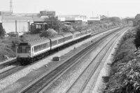 Class 117 DMU at Burnham