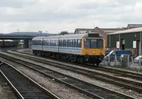 Class 117 DMU at Hereford