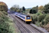 Class 117 DMU at near Chilworth