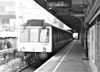 Class 117 DMU at Barking