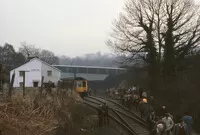 Class 117 DMU at Oakdale Colliery