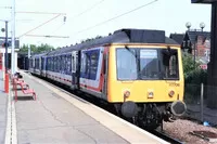 Class 117 DMU at Bedford