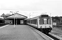 Class 117 DMU at Tyseley