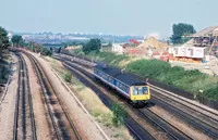 Class 117 DMU at Acton