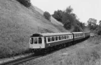 Class 117 DMU at Evershot