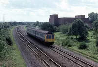 Class 117 DMU at Kennington