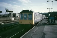 Class 117 DMU at Bristol Temple Meads