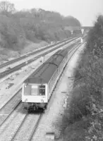 Class 117 DMU at Twyford