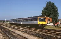 Class 117 DMU at Hereford