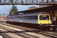 Class 117 DMU at Hereford