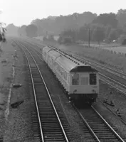 Class 117 DMU at Lower Basildon