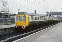 Class 117 DMU at Bestcot