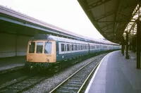 Class 117 DMU at Swansea