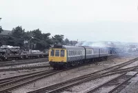 Class 117 DMU at Andover