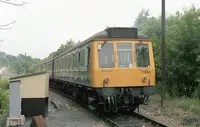 Class 117 DMU at Coombe Junction