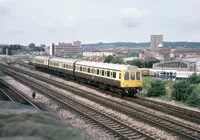 Class 117 DMU at Bedminster, Bristol