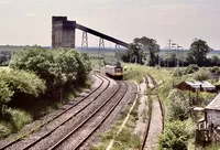 Class 117 DMU at Bagworth and Ellistown