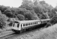 Class 117 DMU at Evershot