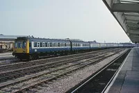 Class 117 DMU at Derby