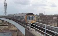 Class 117 DMU at Willesden Junction