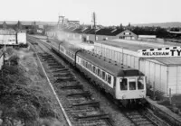 Class 117 DMU at Melksham