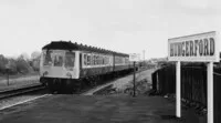 Class 117 DMU at Hungerford