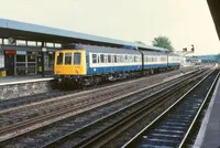 Class 117 DMU at Oxford
