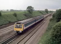 Class 117 DMU at South Moreton