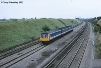 Class 117 DMU at Didcot
