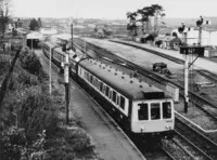 Class 117 DMU at Yeovil Pen Mill