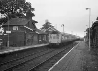 Class 117 DMU at Havenhouse