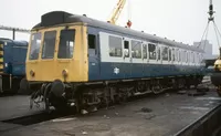 Class 118 DMU at Crewe