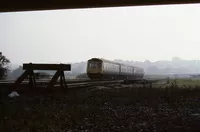 Class 118 DMU at Tavistock Junction