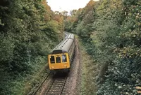 Class 118 DMU at Tamerton Foliot