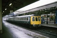 Class 118 DMU at Exeter St Davids