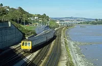 Class 118 DMU at Plymouth Laira Junction