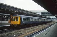 Class 118 DMU at Exeter St Davids