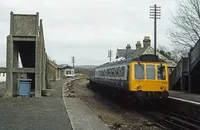 Class 118 DMU at Bere Alston