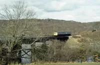 Class 118 DMU at Tamerton Foliot