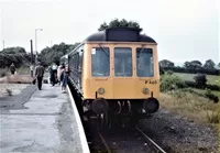 Class 118 DMU at Gunnislake