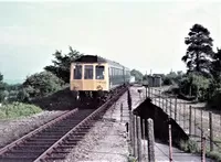 Class 118 DMU at Gunnislake