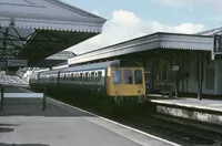 Class 118 DMU at Paignton