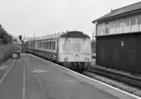 Class 118 DMU at Barry