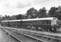 Class 118 DMU at Cleobury Mortimer