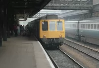 Class 118 DMU at Exeter St Davids