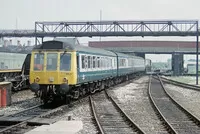 Class 118 DMU at Nottingham